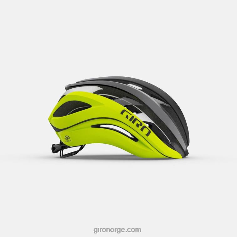 Giro unisex eter sfærisk hjelm R26ZP267 matt svart falmer/marker gul