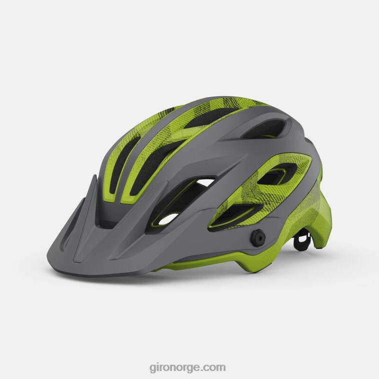 Giro unisex fortjener sfærisk hjelm R26ZP475 matt metallisk svart/ano lime