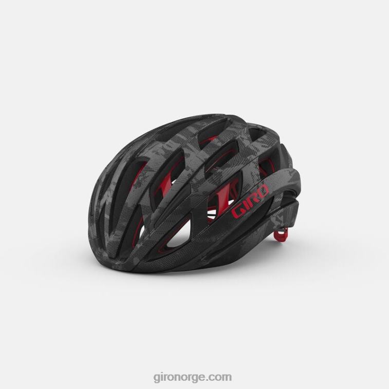 Giro unisex helios sfærisk hjelm R26ZP276 matt svart kryss