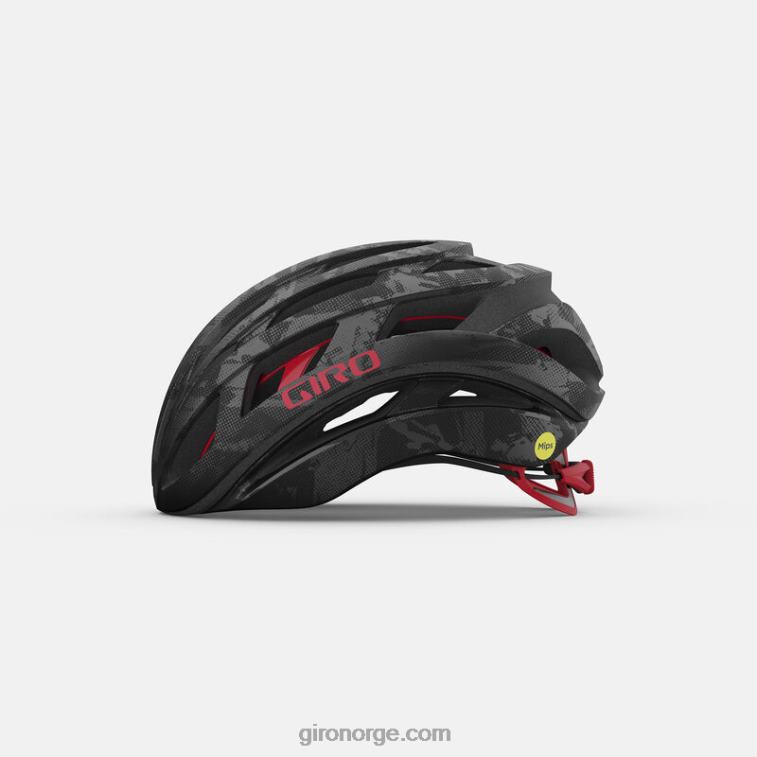Giro unisex helios sfærisk hjelm R26ZP276 matt svart kryss