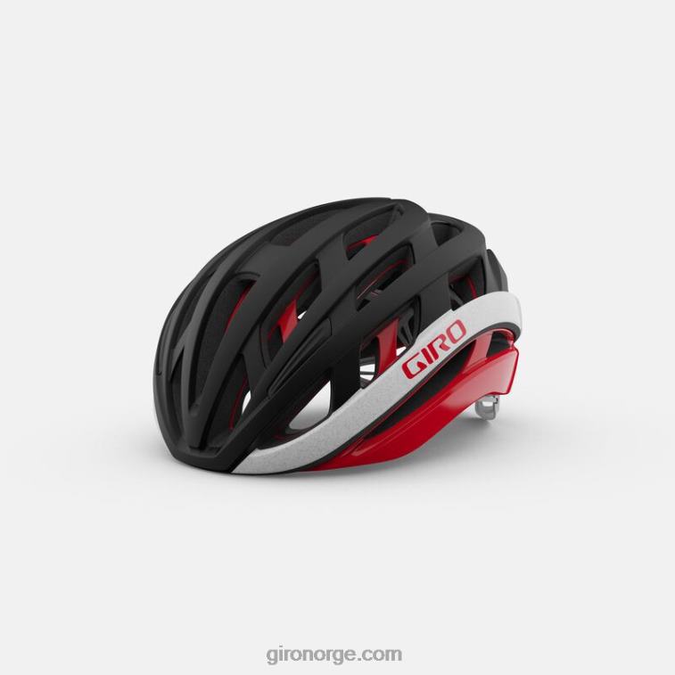 Giro unisex helios sfærisk hjelm R26ZP278 matt sort/rød