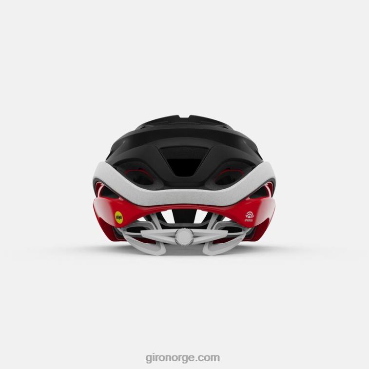 Giro unisex helios sfærisk hjelm R26ZP278 matt sort/rød