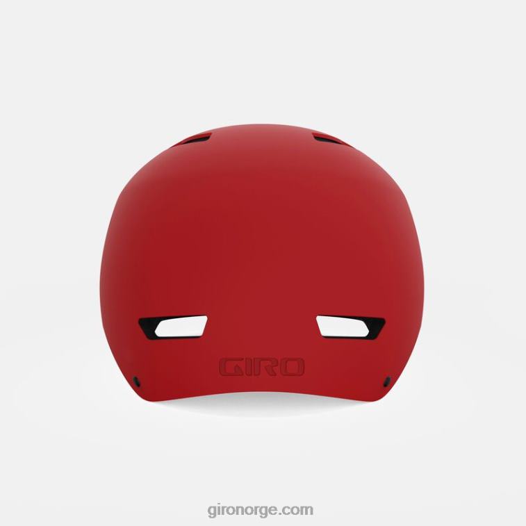 Giro unisex kvart hjelm R26ZP568 matt kant rød