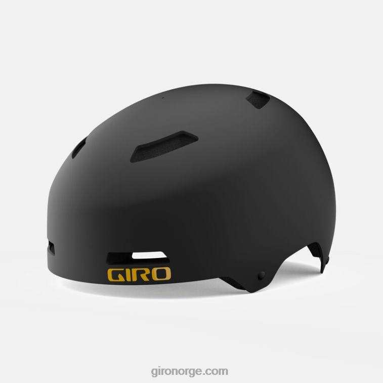 Giro unisex kvart hjelm R26ZP569 matt varm sort