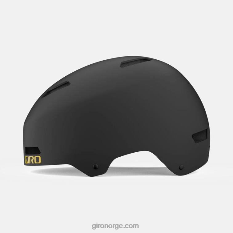 Giro unisex kvart hjelm R26ZP569 matt varm sort