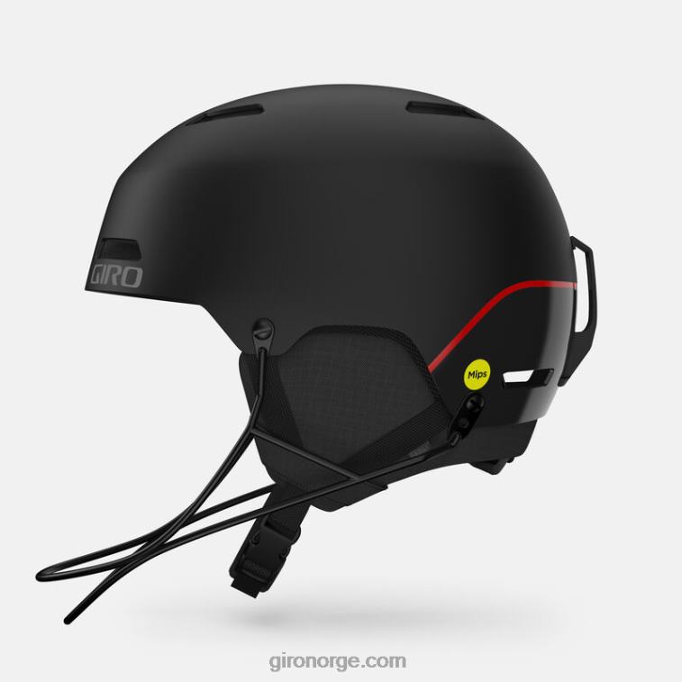 Giro unisex ledge sl mips hjelm R26ZP202 Matt svart