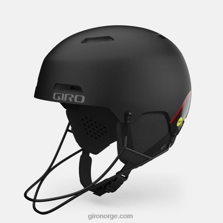Giro unisex ledge sl mips hjelm R26ZP202 Matt svart
