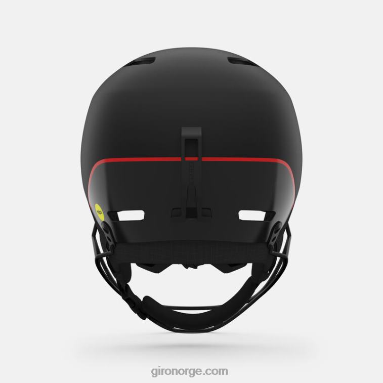 Giro unisex ledge sl mips hjelm R26ZP202 Matt svart