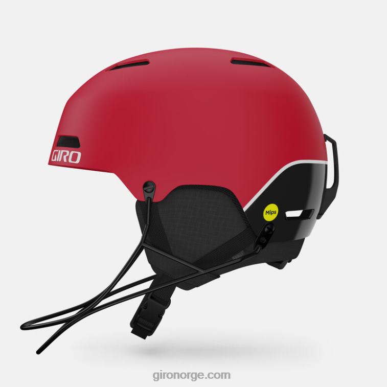 Giro unisex ledge sl mips hjelm R26ZP958 matt rød