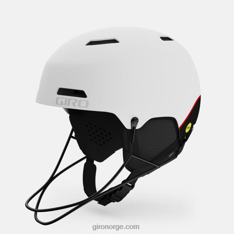 Giro unisex ledge sl mips hjelm R26ZP959 matt hvit