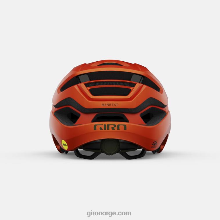 Giro unisex manifest sfærisk hjelm R26ZP103 matt og oransje