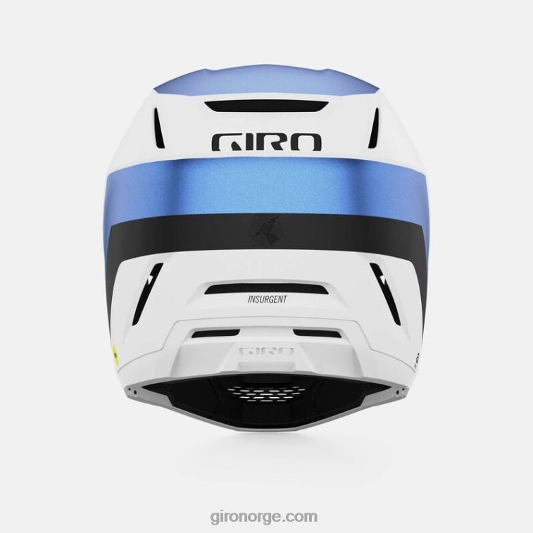 Giro unisex opprørende sfærisk hjelm R26ZP263 matt hvit/no blå