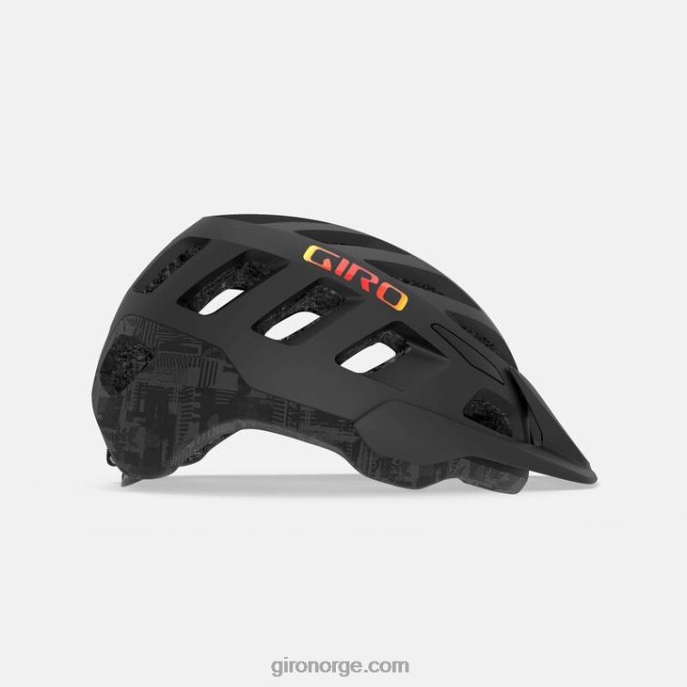 Giro unisex radix mips hjelm R26ZP624 matt svart hypnotisk