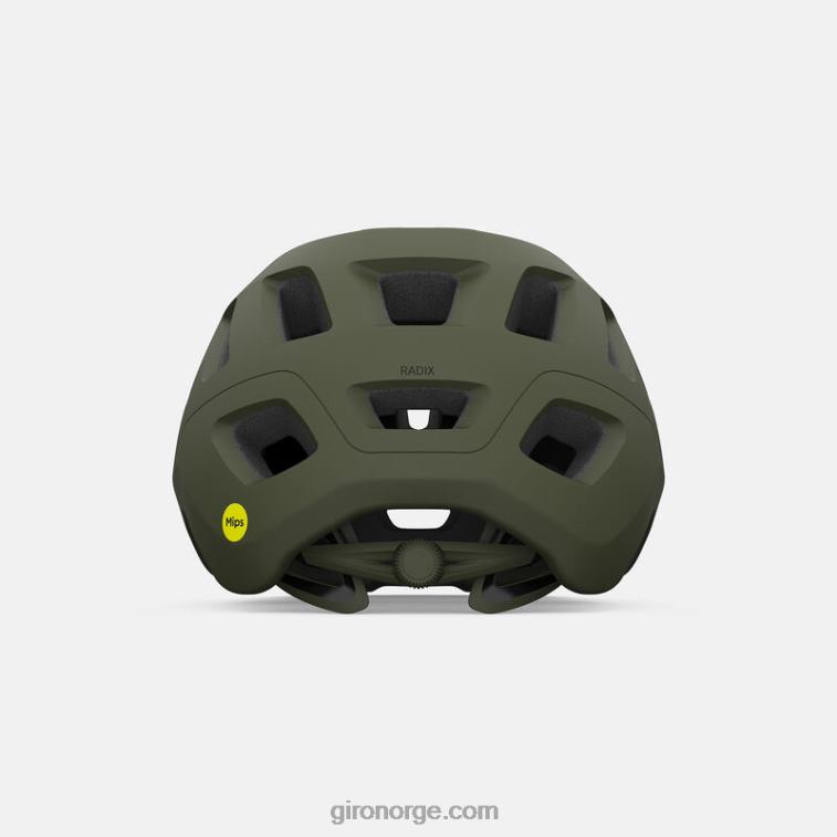 Giro unisex radix mips hjelm R26ZP629 matt løypegrønn
