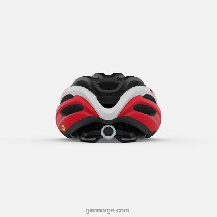 Giro unisex registrere mips hjelm R26ZP608 matt sort/rød