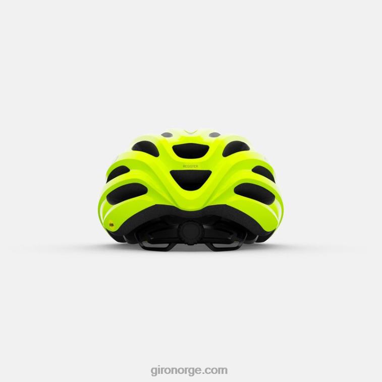 Giro unisex registrere mips hjelm R26ZP609 matt høylys gul