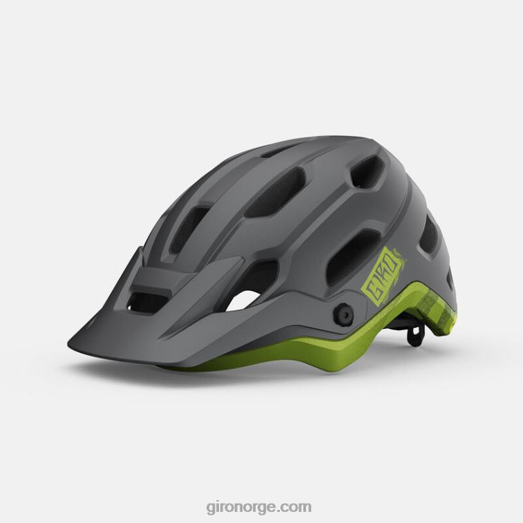 Giro unisex source mips hjelm R26ZP548 matt metallisk svart/ano lime