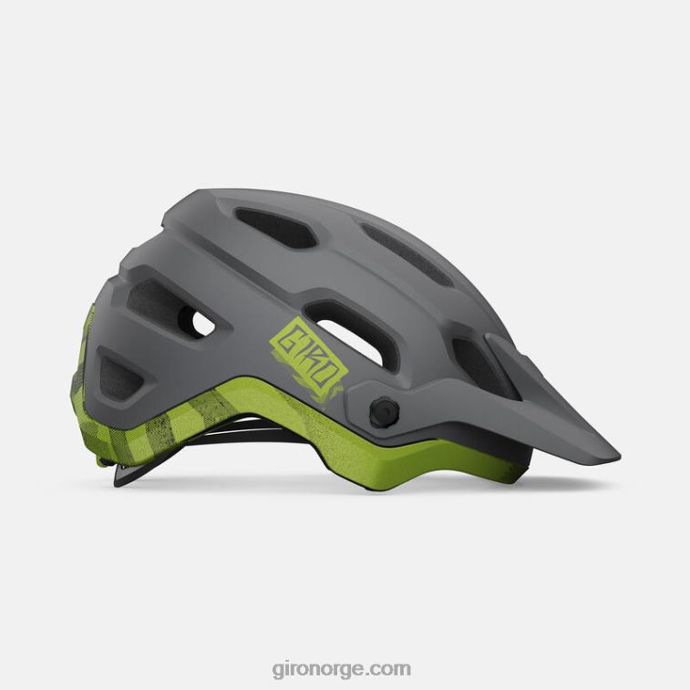 Giro unisex source mips hjelm R26ZP548 matt metallisk svart/ano lime