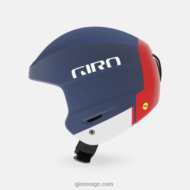 Giro unisex streve mips hjelm R26ZP950 matt midnatt/rød