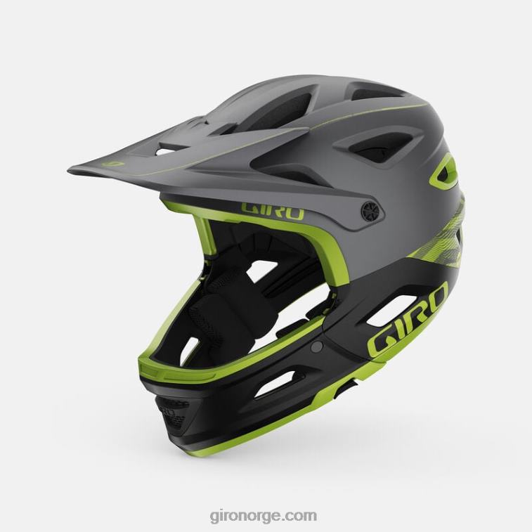 Giro unisex switchblade mips hjelm R26ZP556 matt metallisk svart/ano lime