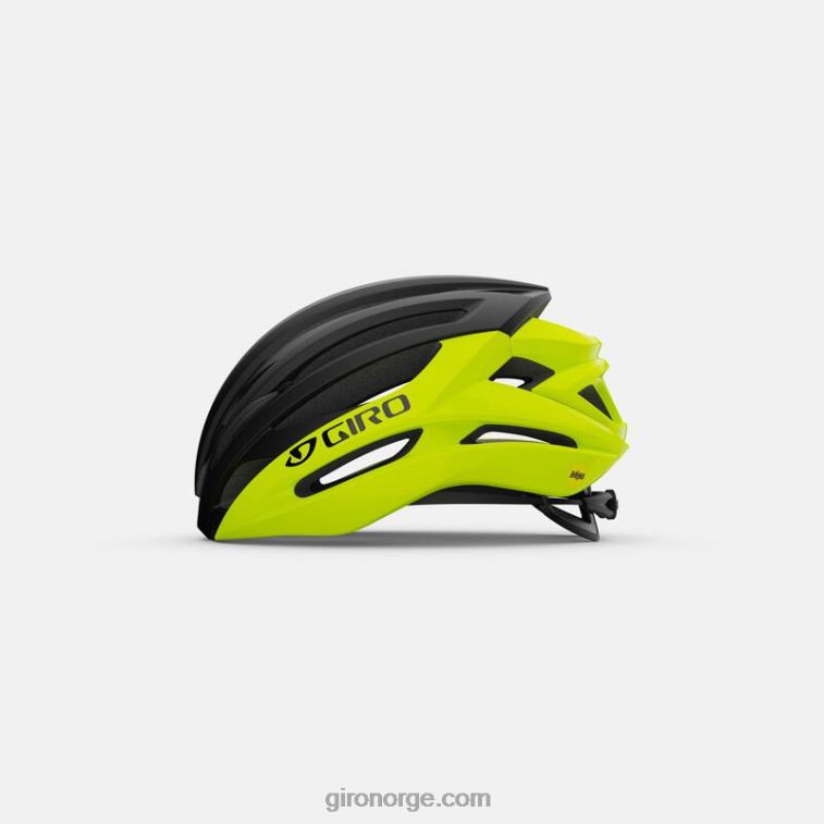Giro unisex syntaks mips hjelm R26ZP111 marker gul/svart
