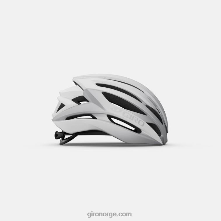 Giro unisex syntaks mips hjelm R26ZP618 matt hvit/sølv