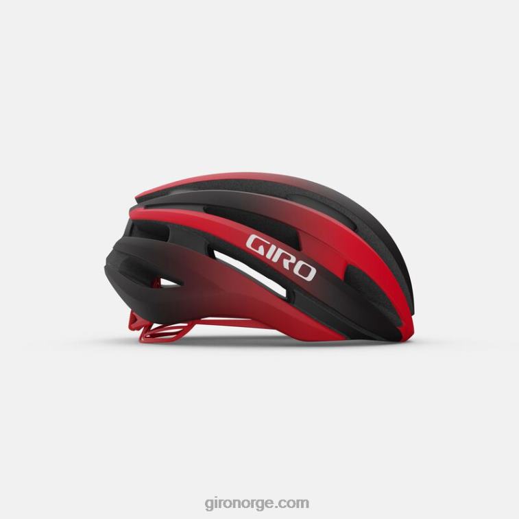 Giro unisex synthe mips ii hjelm R26ZP480 matt sort/lys rød