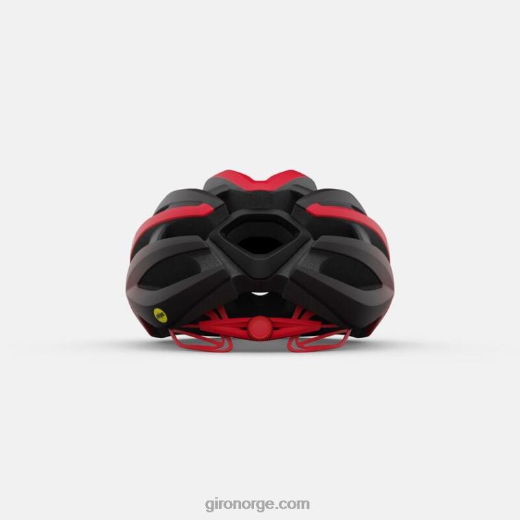 Giro unisex synthe mips ii hjelm R26ZP480 matt sort/lys rød