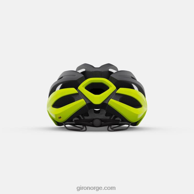 Giro unisex synthe mips ii hjelm R26ZP481 matt sort/høylys gul