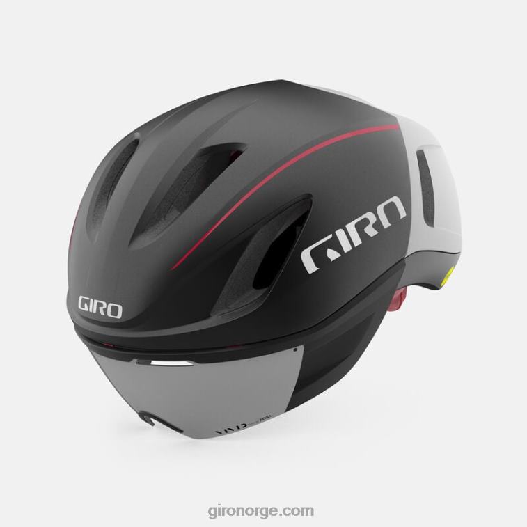 Giro unisex vanquish mips hjelm R26ZP632 matt sort/hvit/lys rød
