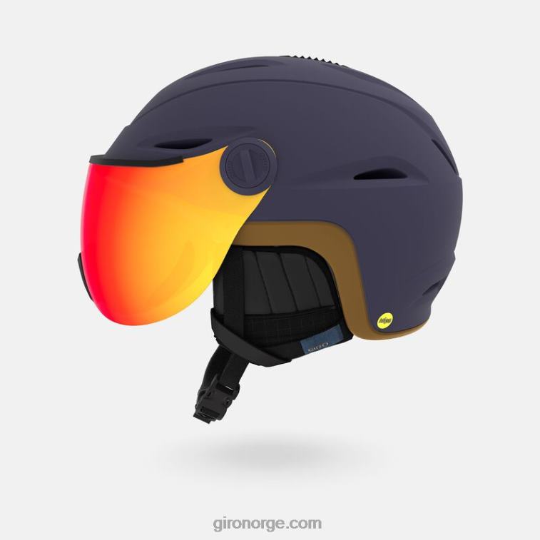 Giro unisex vue mips levende asiatisk passform hjelm R26ZP1035 matt midnatt