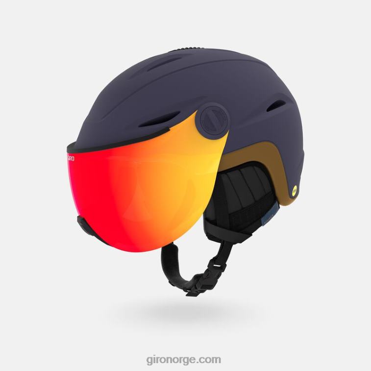 Giro unisex vue mips levende asiatisk passform hjelm R26ZP1035 matt midnatt