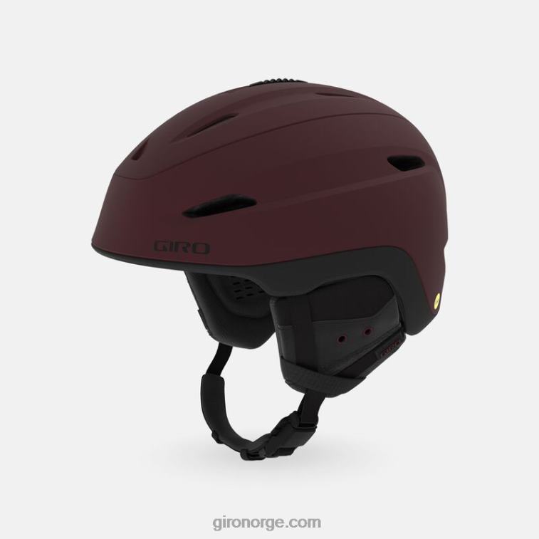 Giro unisex zone mips hjelm R26ZP1054 matt okserød