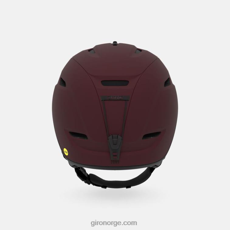 Giro unisex zone mips hjelm R26ZP1054 matt okserød