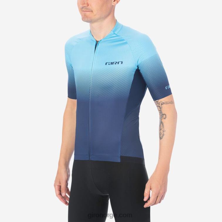 Giro menn chrono pro jersey R26ZP1098 midnatt/isfjell overgang