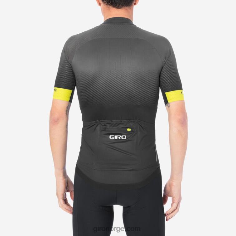 Giro menn chrono pro jersey R26ZP440 svart/kull overgang