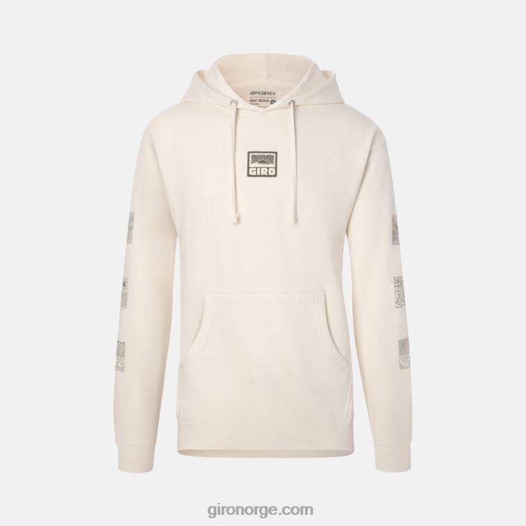 Giro unisex logo hettegenser R26ZP966 krem eventyr rutenett