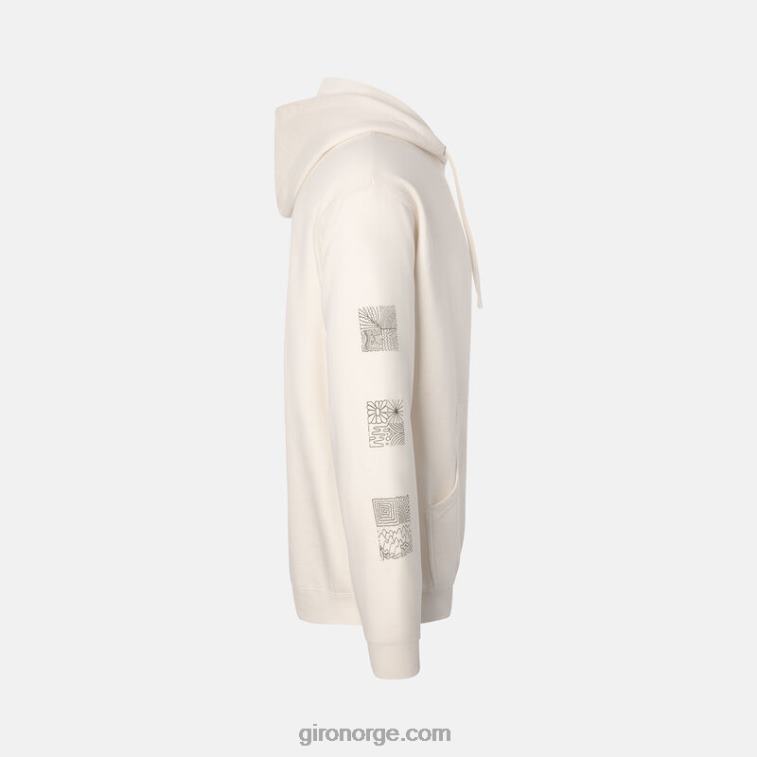 Giro unisex logo hettegenser R26ZP966 krem eventyr rutenett