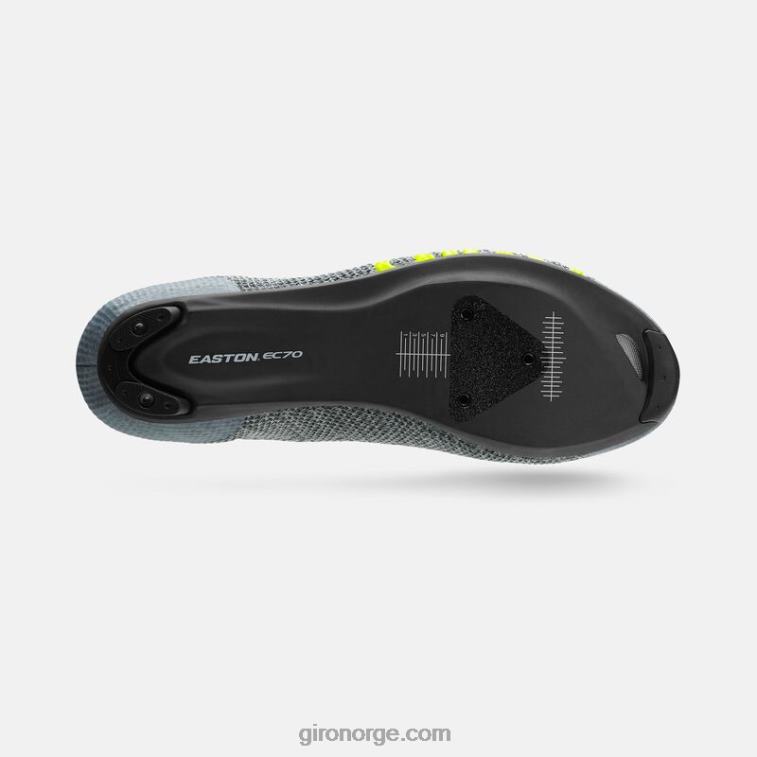 Giro unisex empire e70 strikkesko R26ZP1068 grå lyng/høylys gul