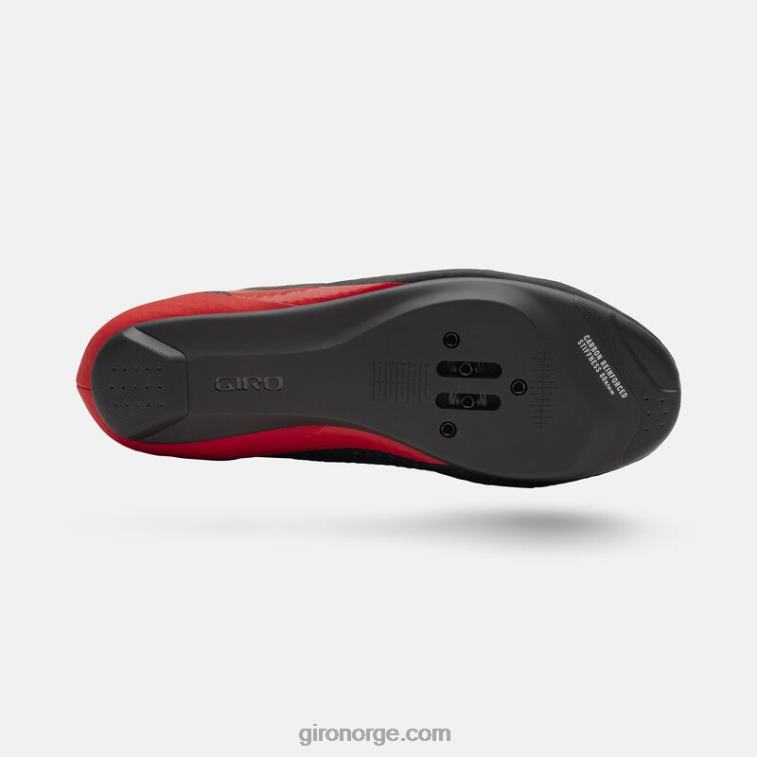 Giro unisex kadettsko R26ZP73 svart/lys rød