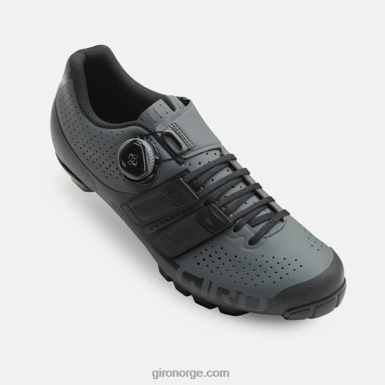 Giro unisex kode techlace sko R26ZP1067 mørk skygge/svart