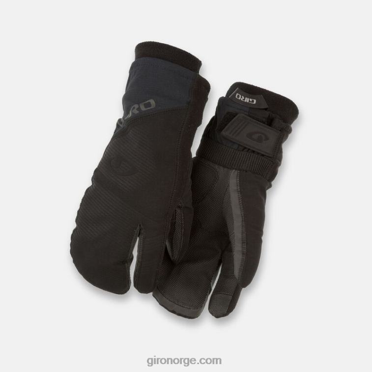 Giro unisex 100 proof hanske R26ZP163 svart