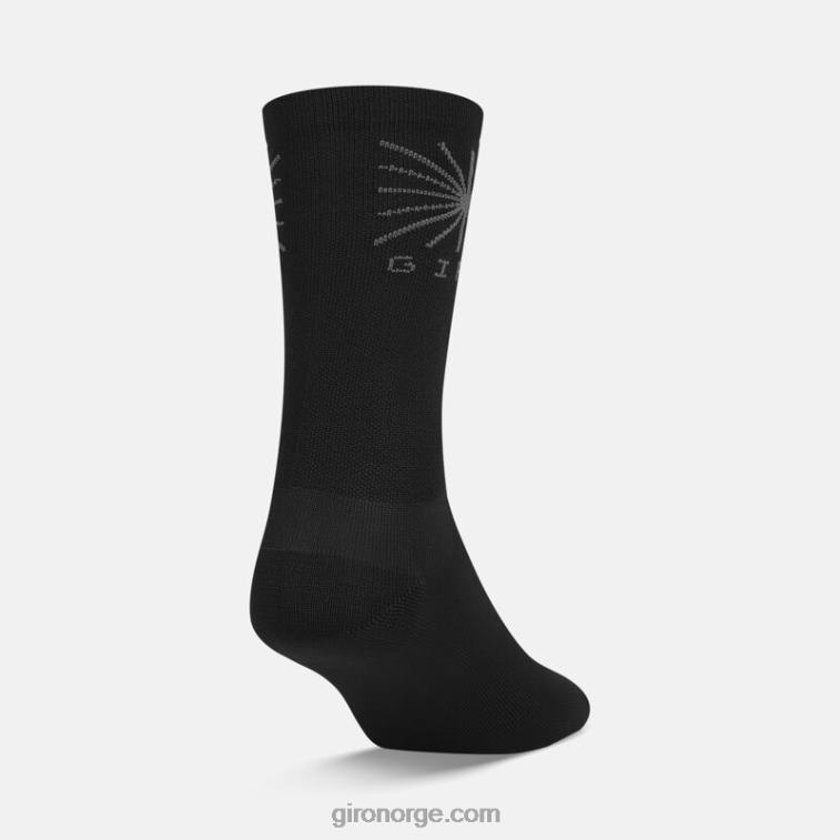 Giro unisex comp racer høyvektsokk R26ZP788 svart sol