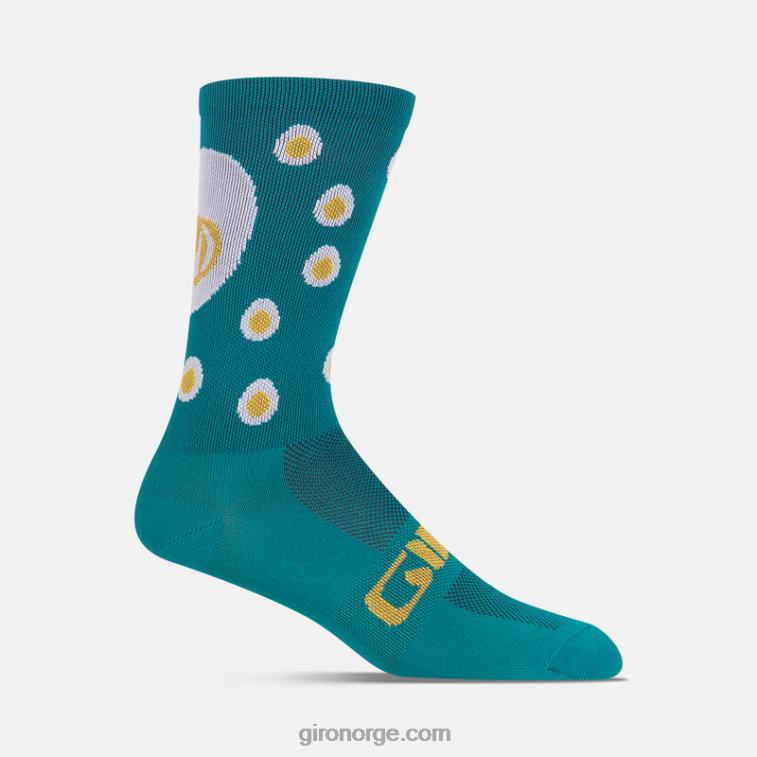 Giro unisex comp racer høyvektsokk R26ZP795 havn blå egg