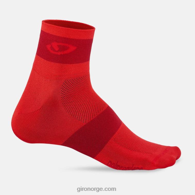 Giro unisex comp racer sokk R26ZP883 knallrødt