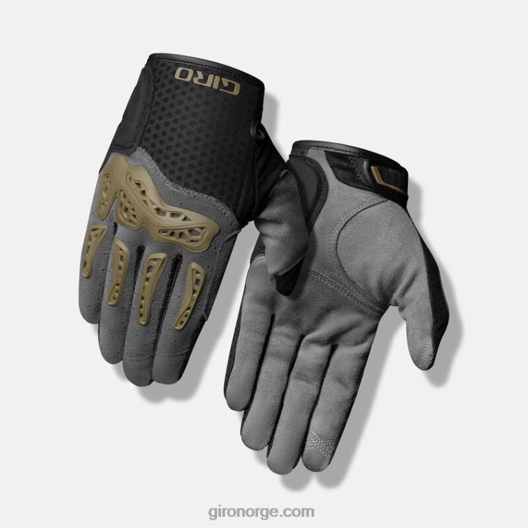 Giro unisex gnar hanske R26ZP152 mørk skygge/stigrønn