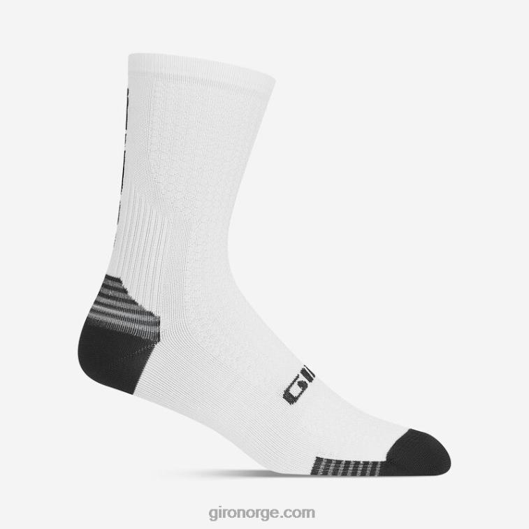Giro unisex hrc+ gripsokk R26ZP868 hvit svart