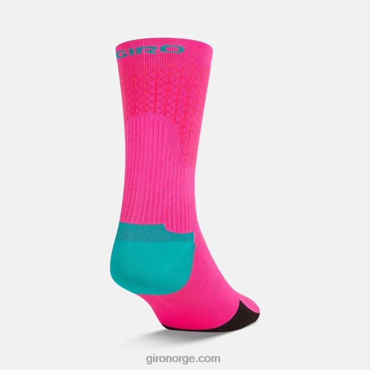 Giro unisex hrc lagsokk R26ZP820 neon rosa/skrikende blågrønn