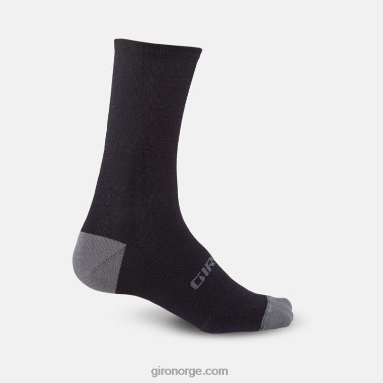 Giro unisex hrc+ merinoullsokk R26ZP190 svart/kull