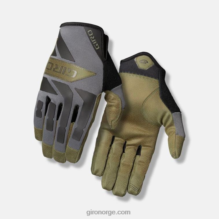 Giro unisex løypebyggerhanske R26ZP349 svart/oliven